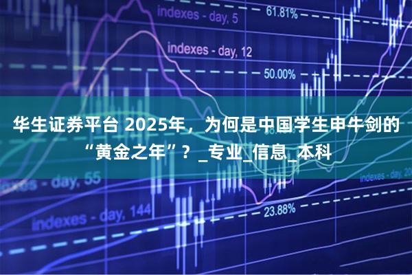华生证券平台 2025年，为何是中国学生申牛剑的“黄金之年”？_专业_信息_本科